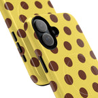 Big Polka Dot | Yellow and Brown