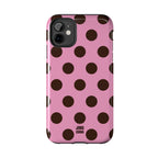 Big Polka Dot | Pink and Black