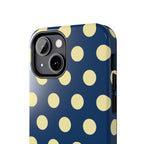 Big Polka Dot | Blue and Cream