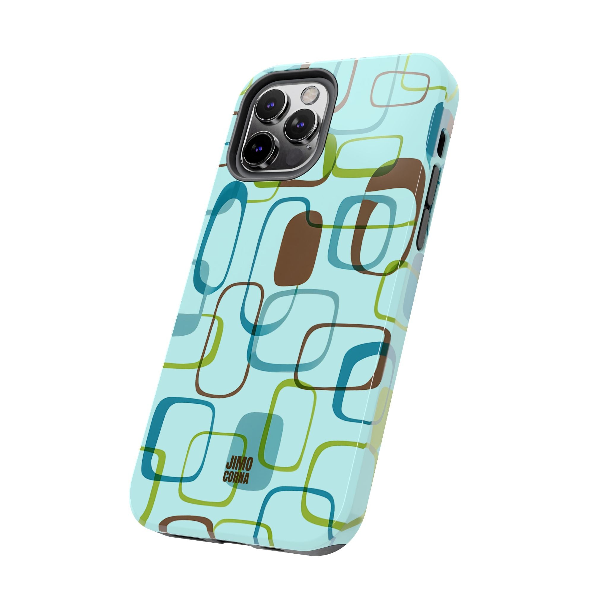 Coast Blocks iPhone Case | Mint