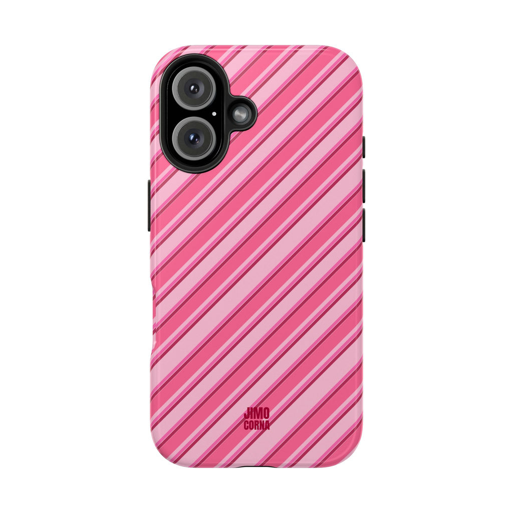 Angelina Stripes | Hot Pink - iPhone Case