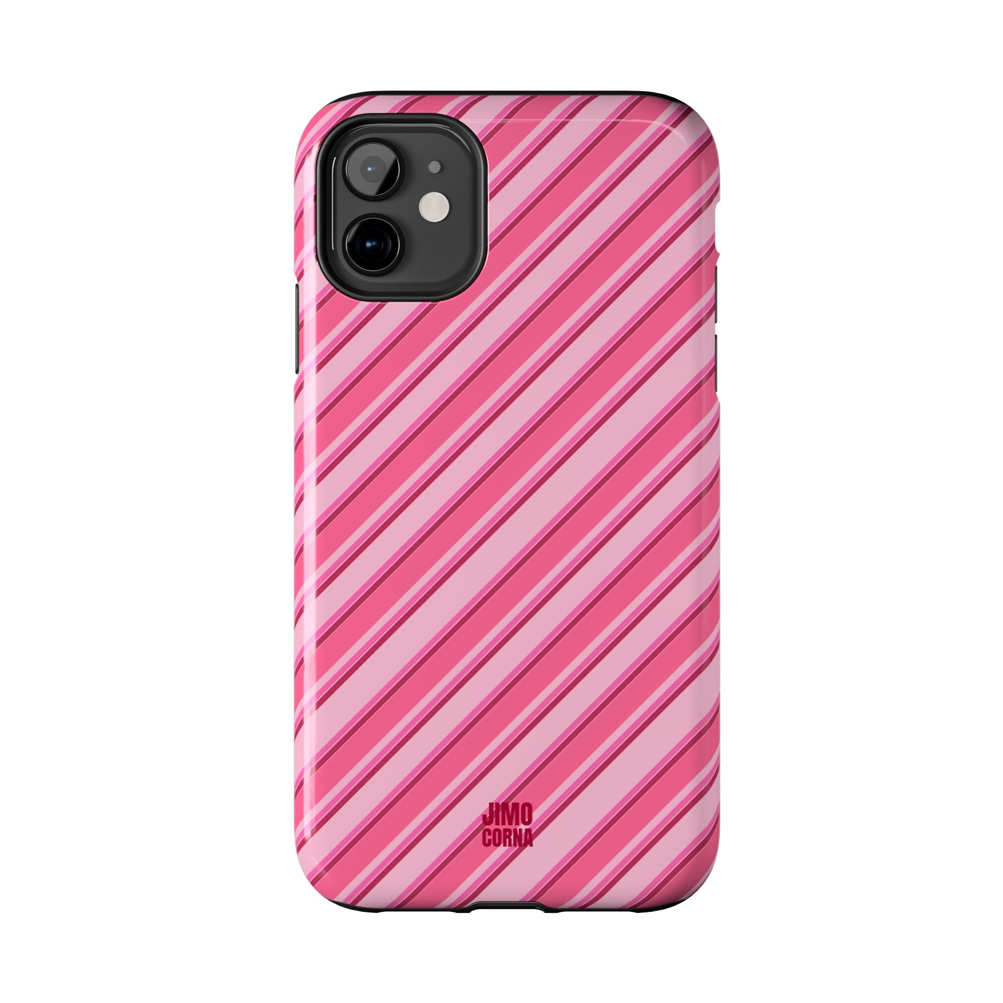 Angelina Stripes | Hot Pink - iPhone Case