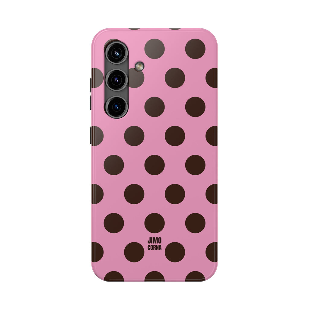 Big Polka Dot | Pink and Black