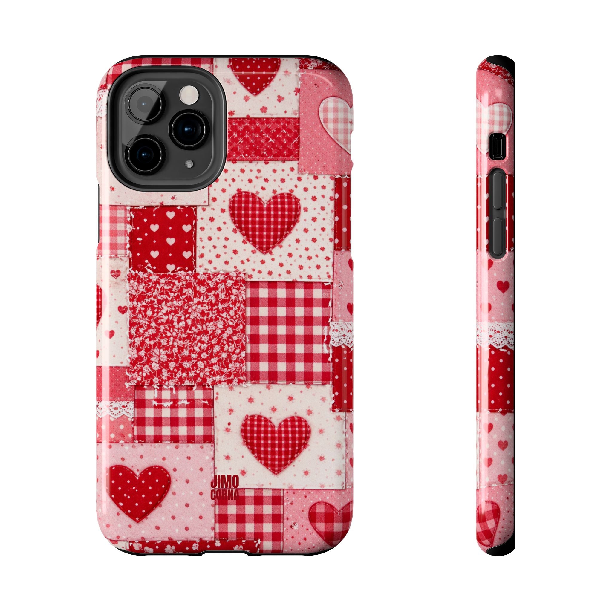 Patchwork Heart iPhone Case