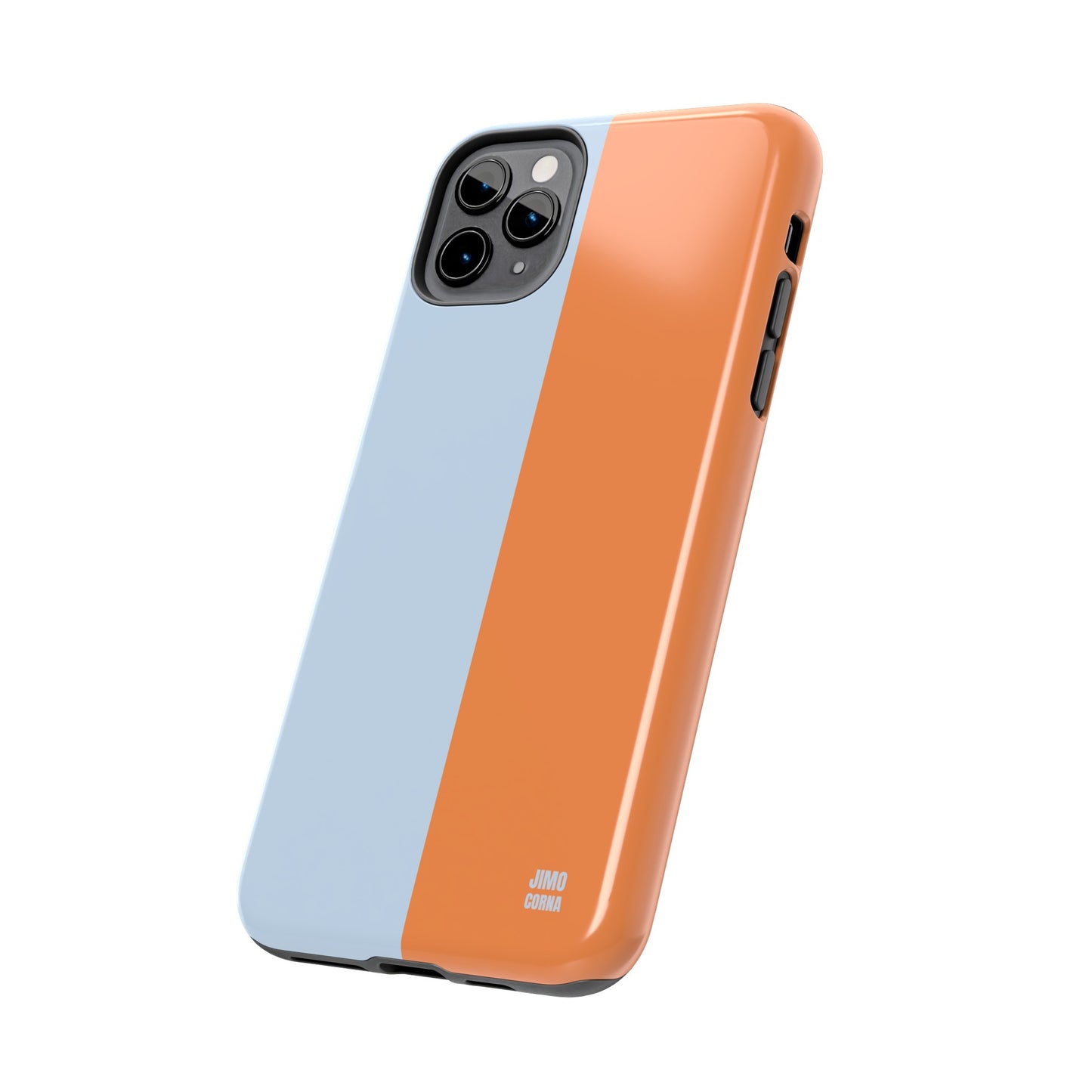 Orange and Blue Color Block