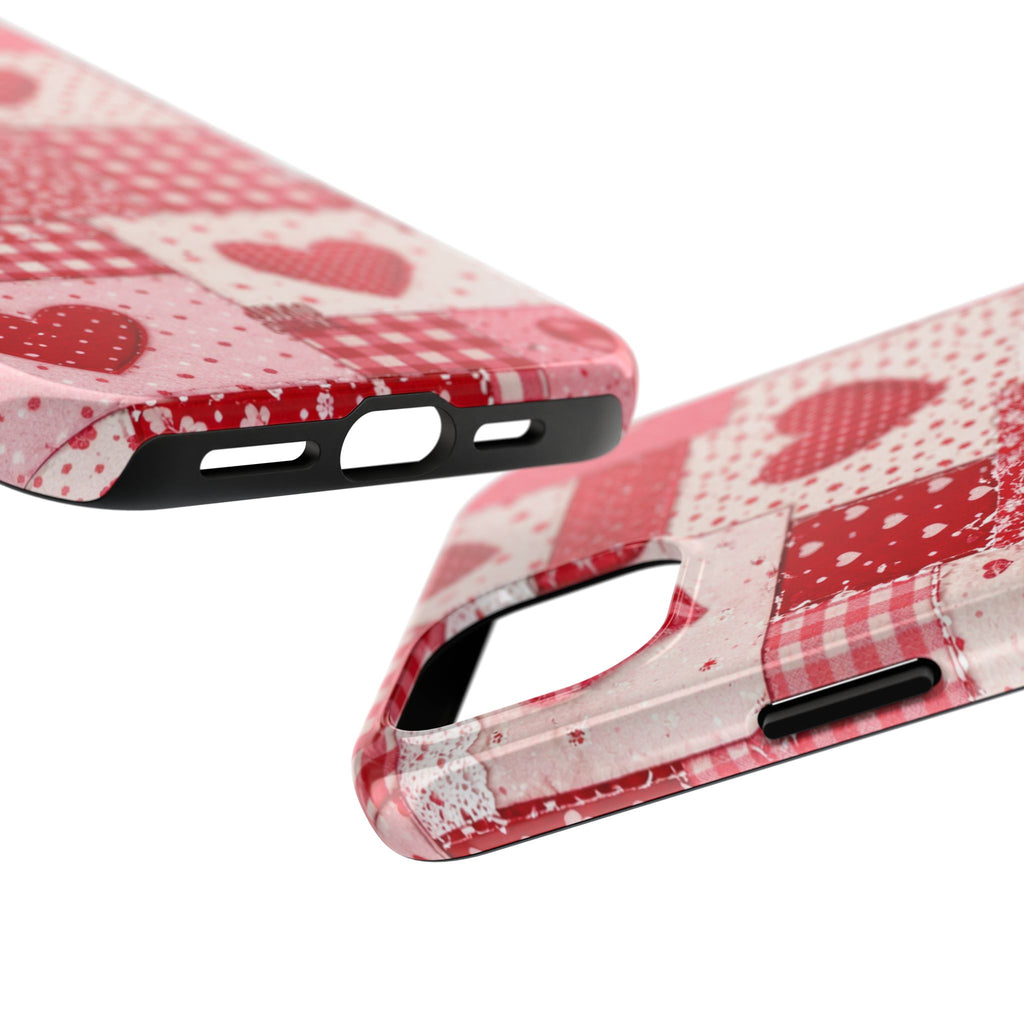 Patchwork Heart iPhone Case