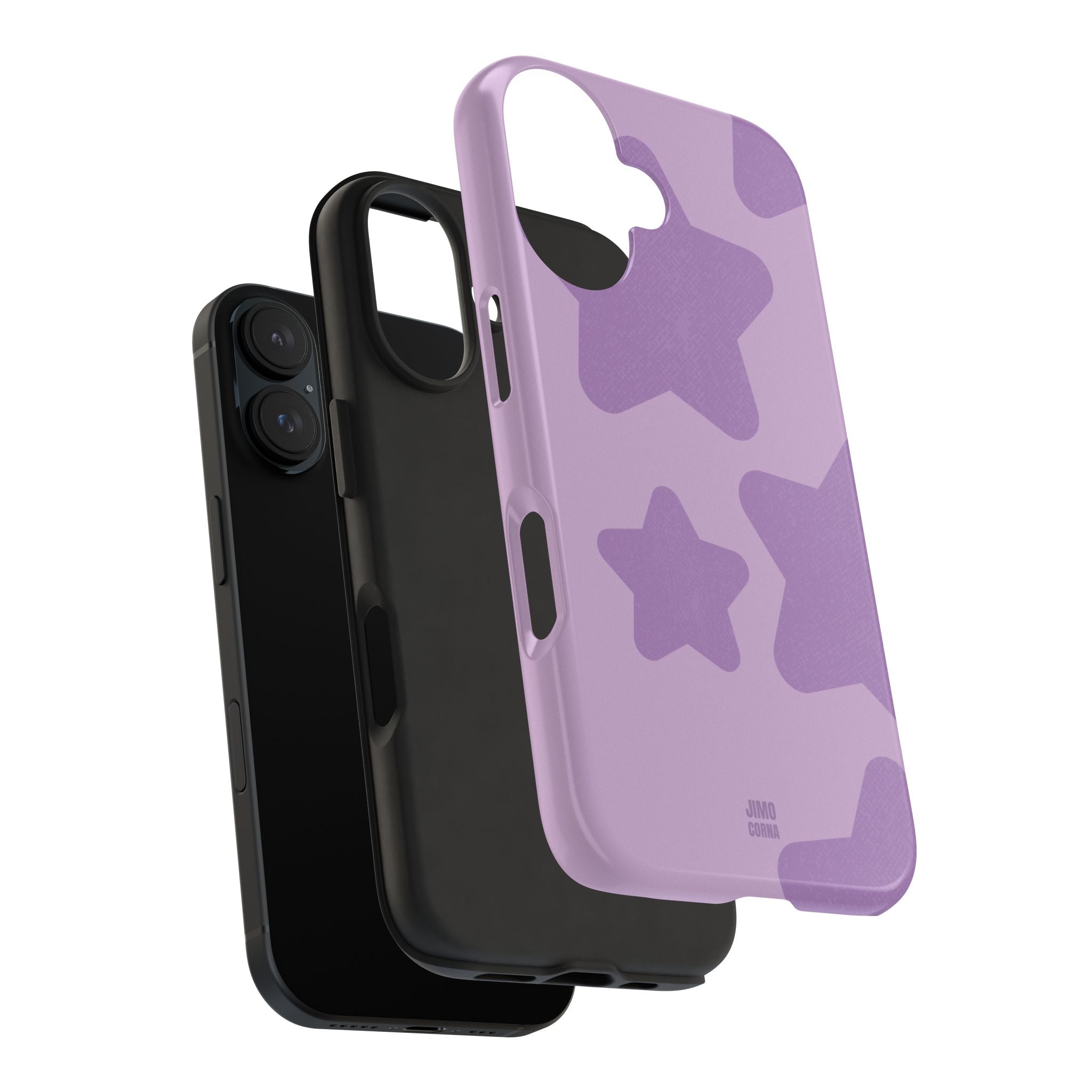 Purple Bold Stars