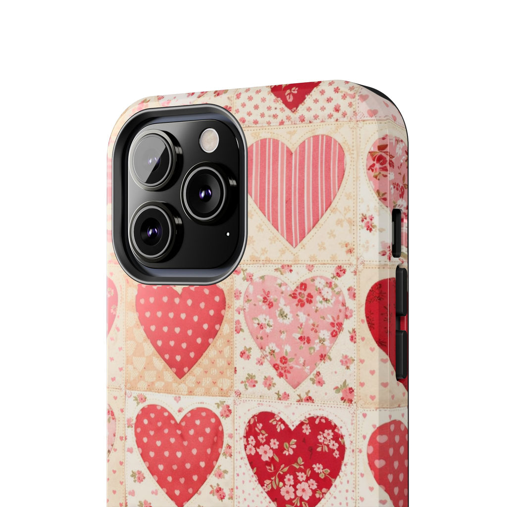 Sweetheart Patchwork iPhone Case