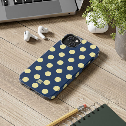 Big Polka Dot | Blue and Cream