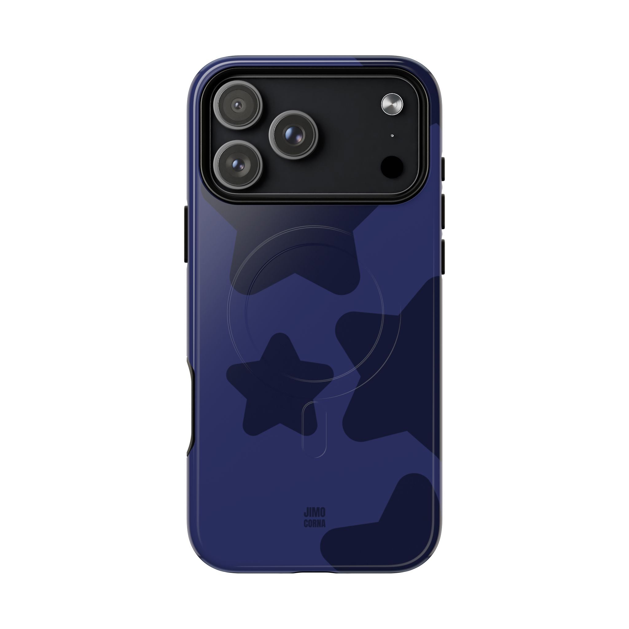 Navy Blue Bold Stars