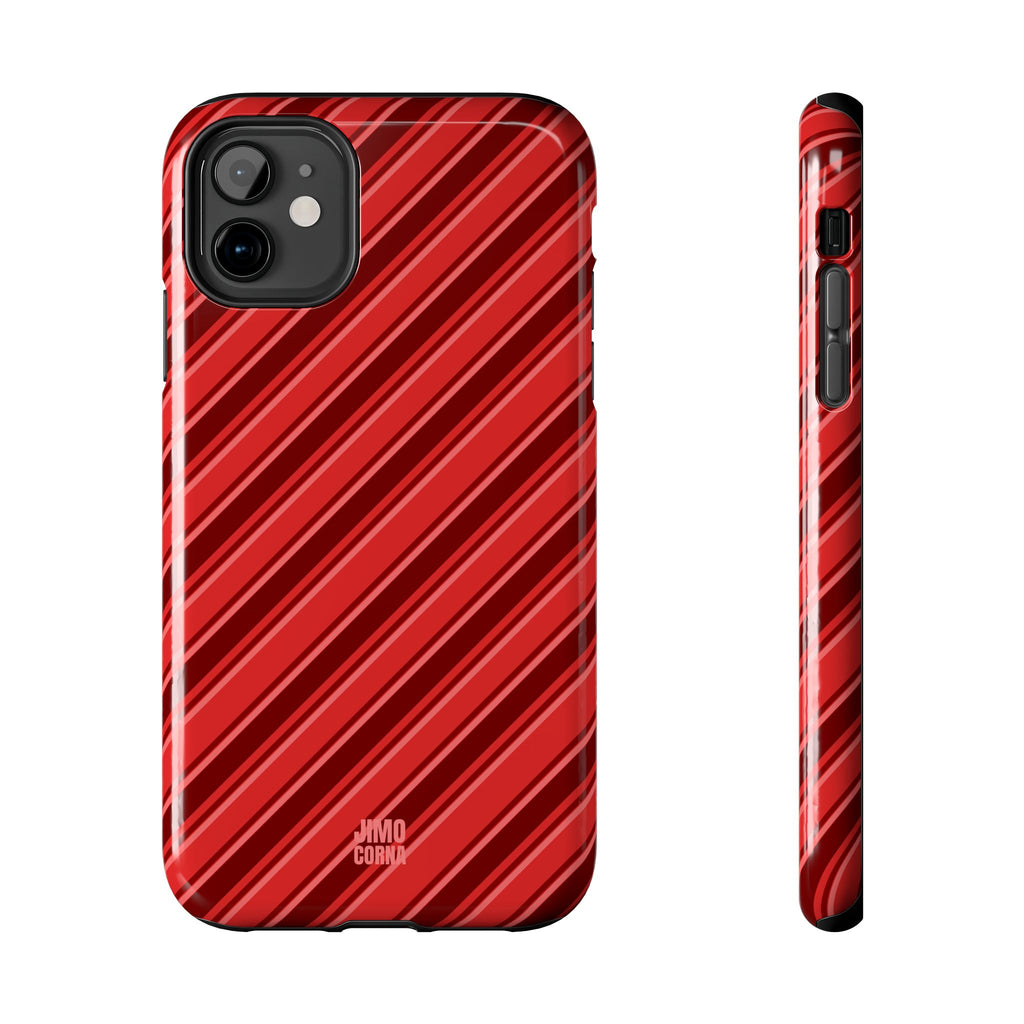 Angelina Stripes | Cherry - iPhone Case