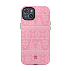 Holiday Knit | Pink MagSafe iPhone Case