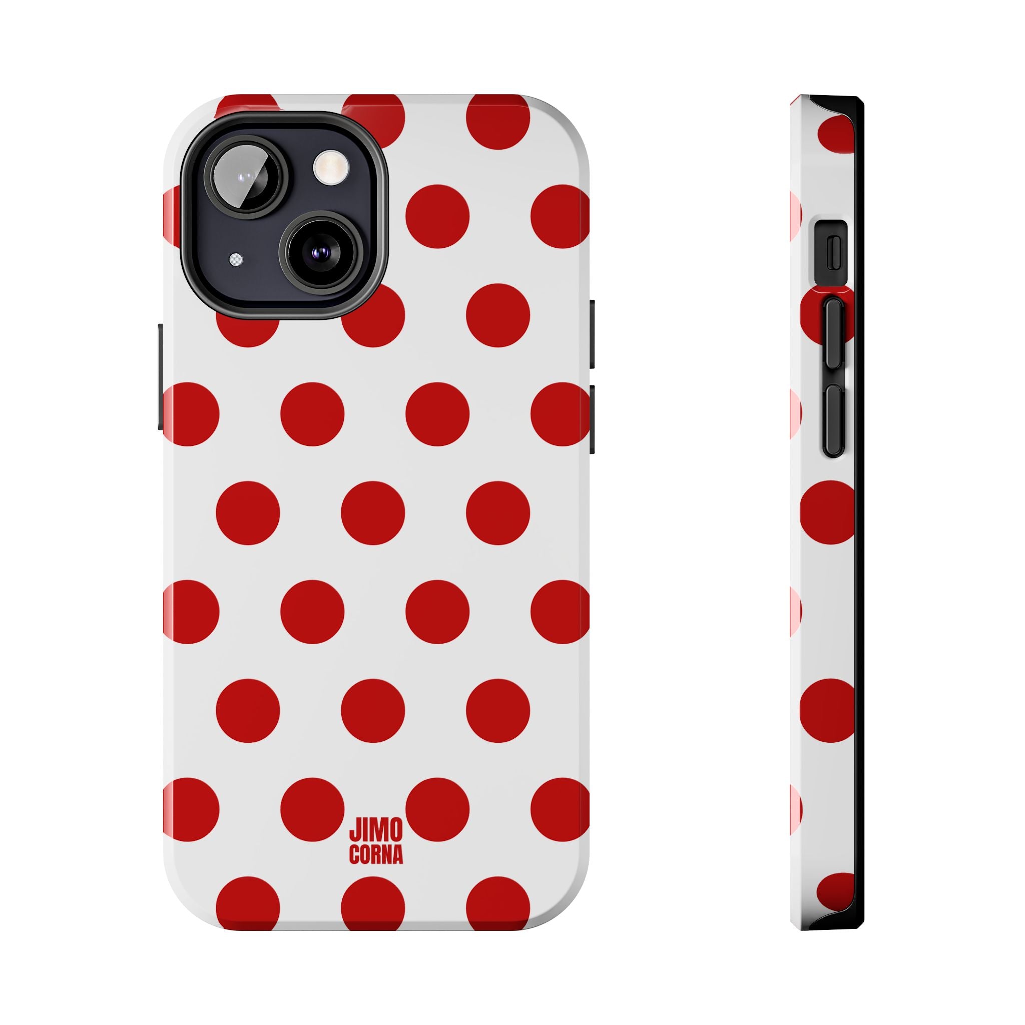 Big Polka Dot | White and Red