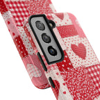 Patchwork Heart Samsung Galaxy Case