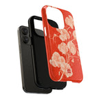 Red Flora MagSafe iPhone Case