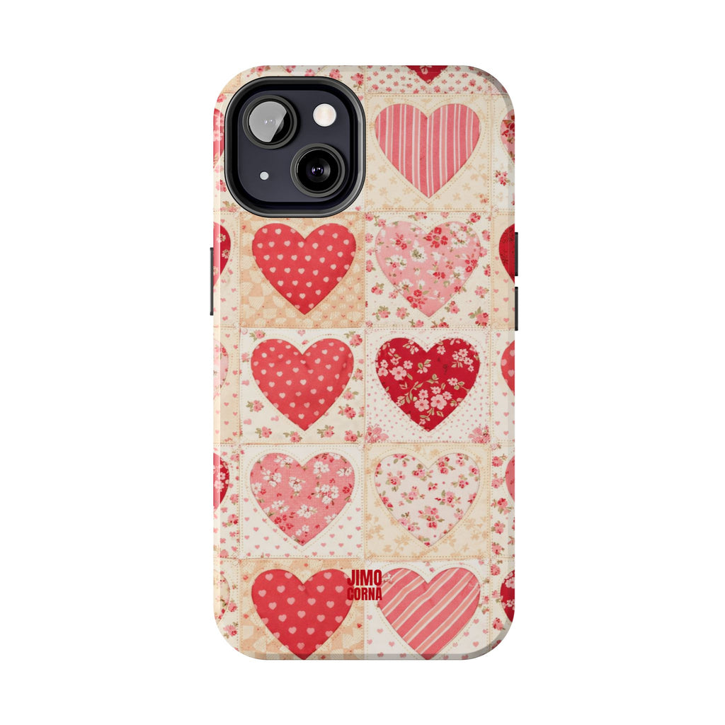 Sweetheart Patchwork iPhone Case
