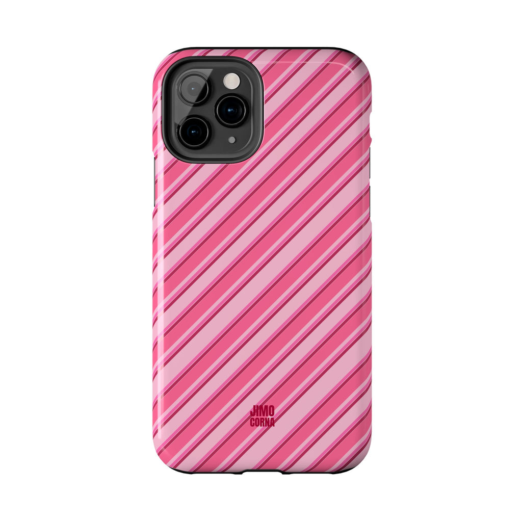 Angelina Stripes | Hot Pink - iPhone Case