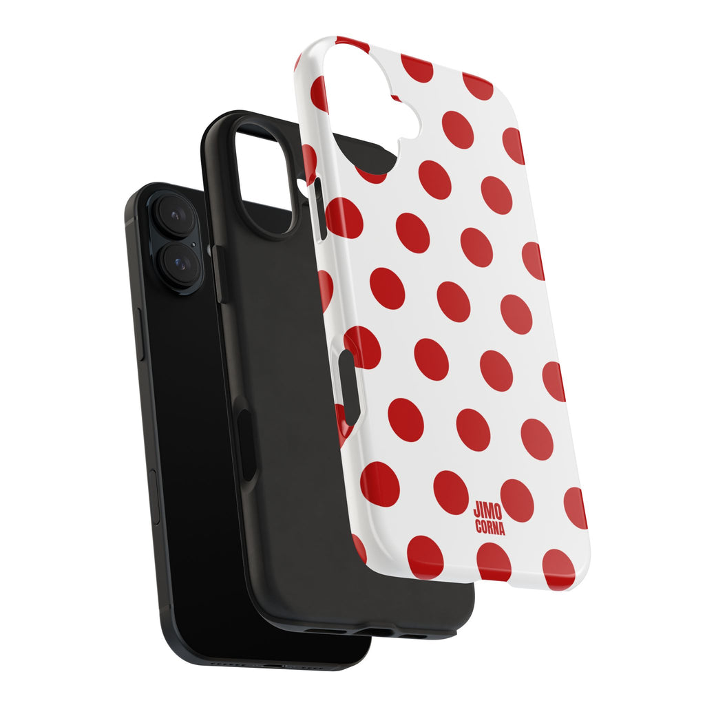 Big Polka Dot | White and Red