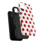 Big Polka Dot | White and Red