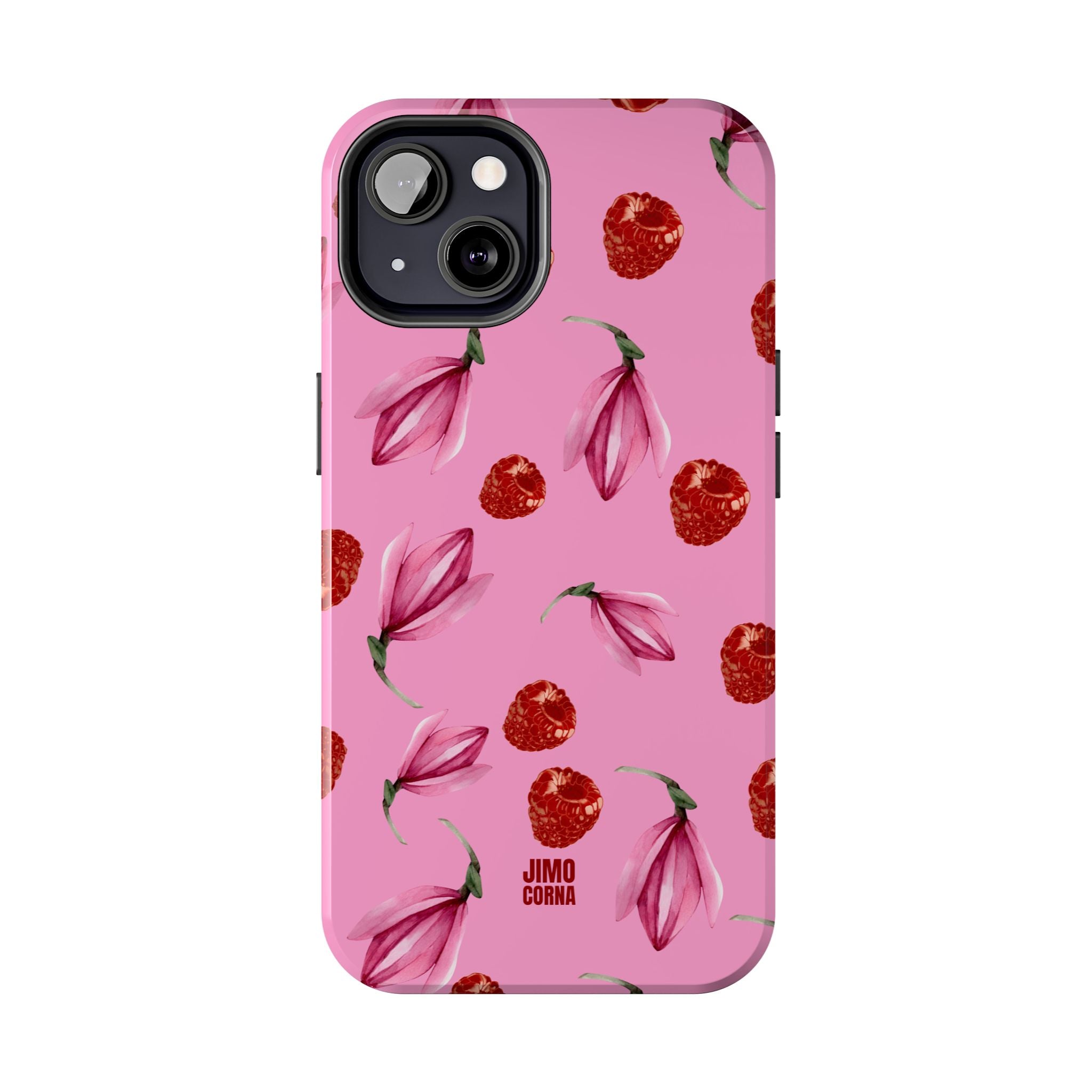 Raspberries and Flowers