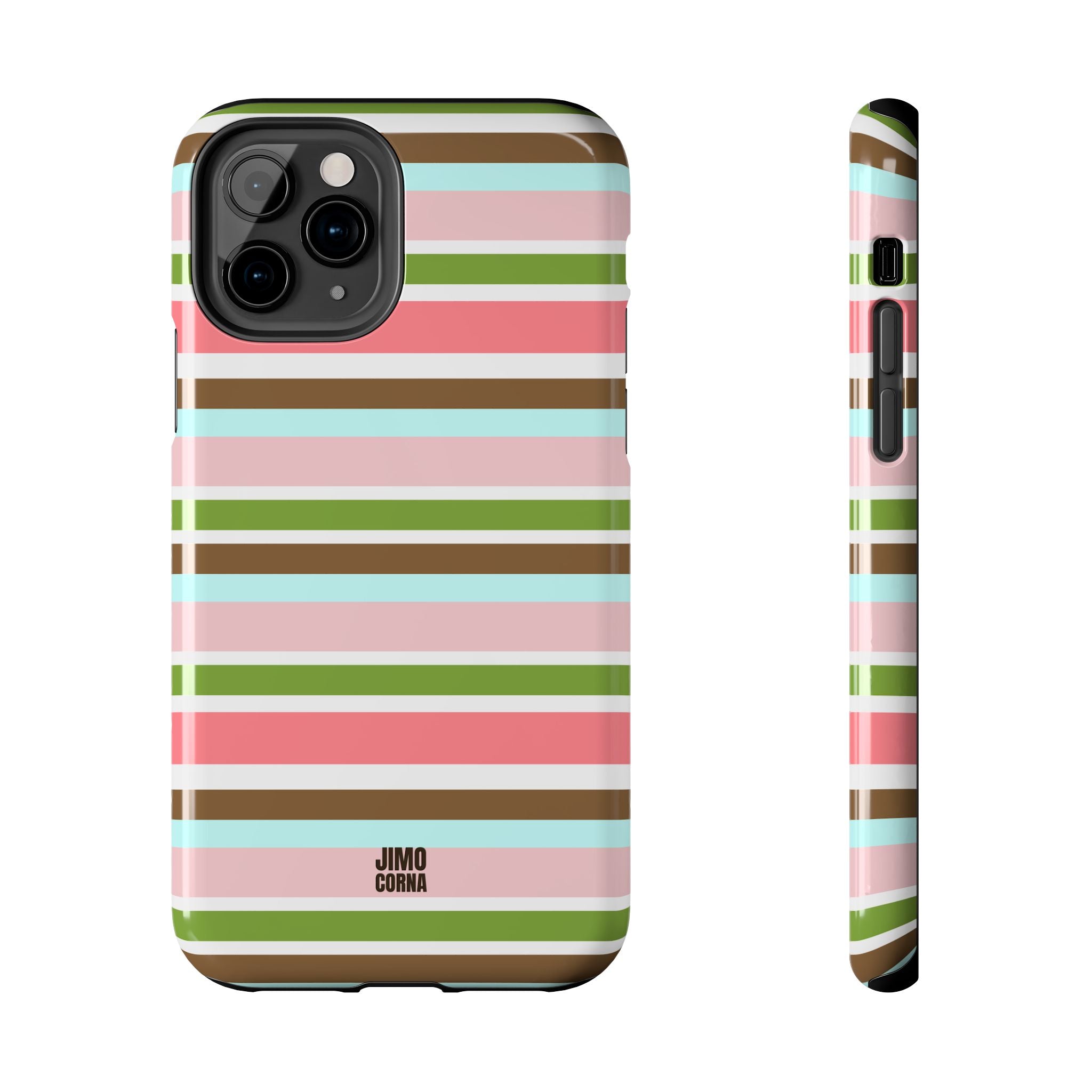 Sweet Candy Stripes iPhone Case
