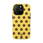 Big Polka Dot | Yellow and Brown