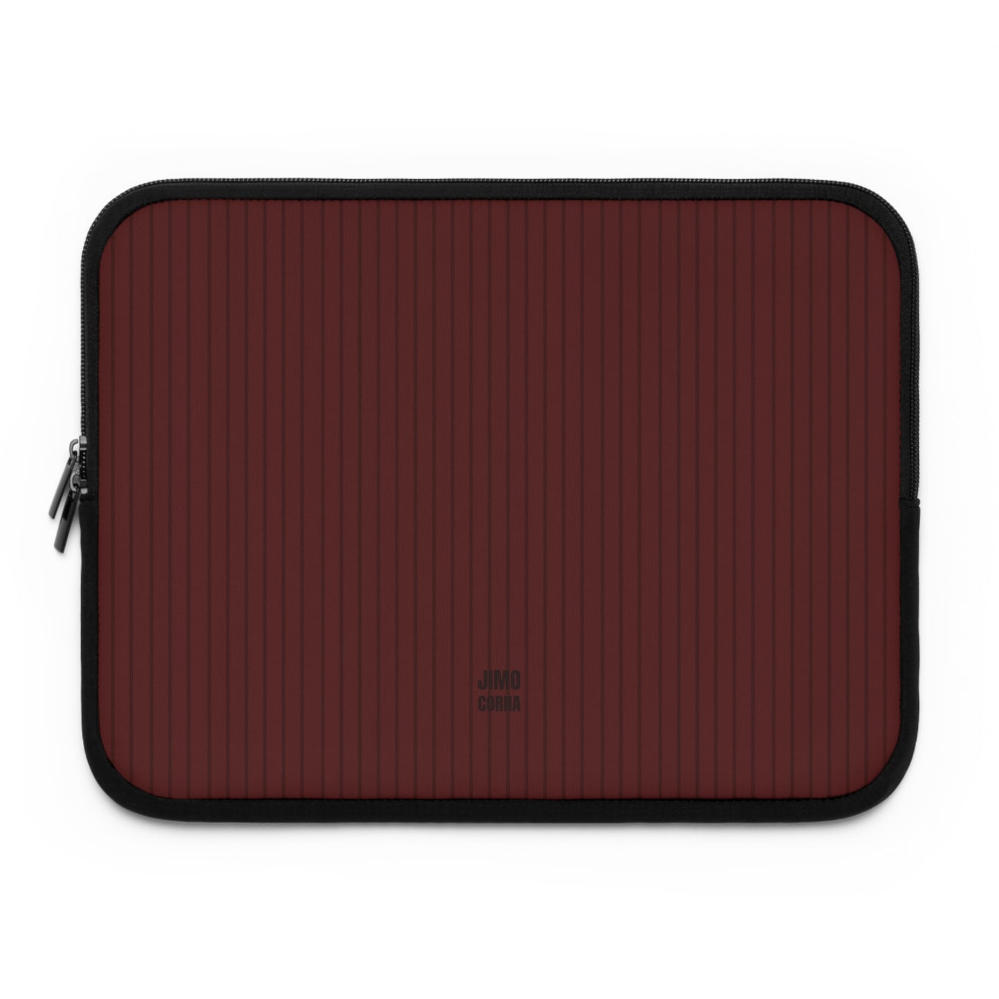 Red Cherry Soft Stripes Laptop Sleeve