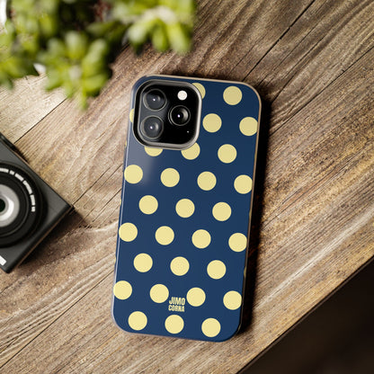 Big Polka Dot | Blue and Cream