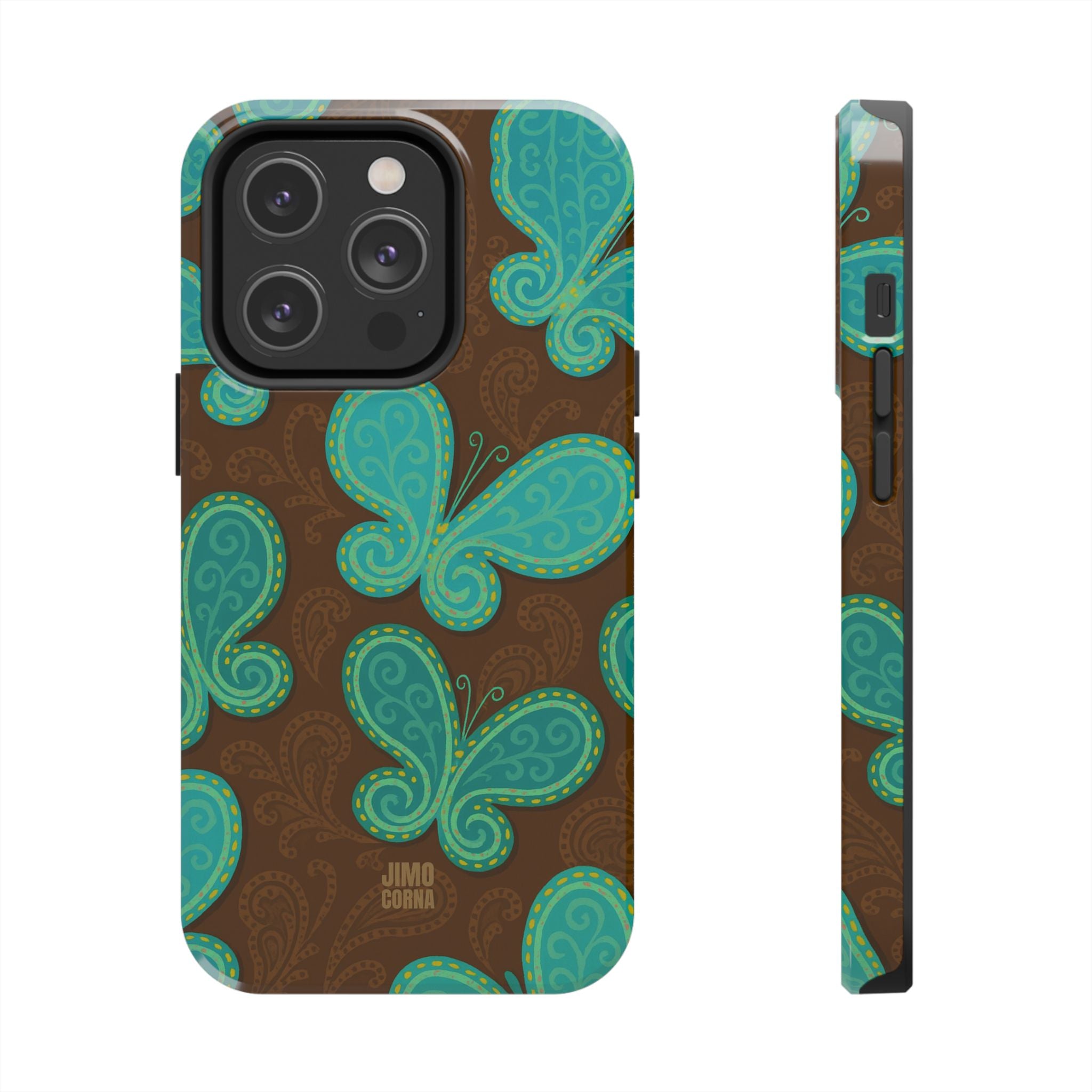 Cocoa Breeze Butterflies iPhone Case
