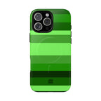 Matcha Stripe MagSafe iPhone Case