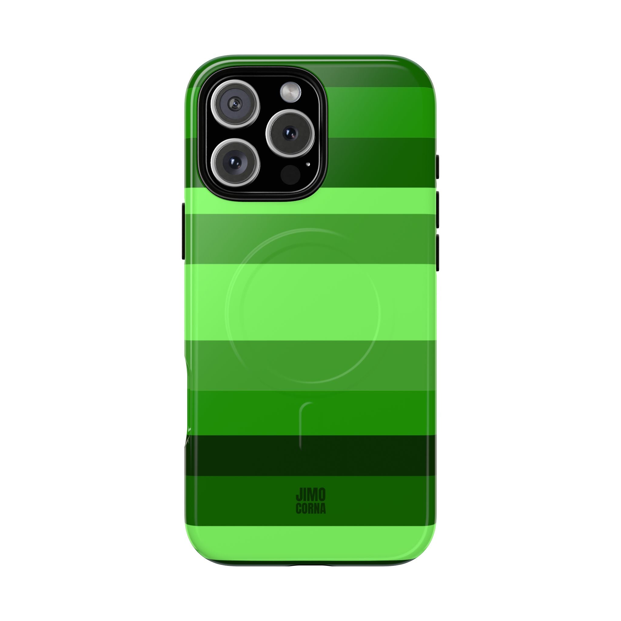 Matcha Stripe MagSafe iPhone Case