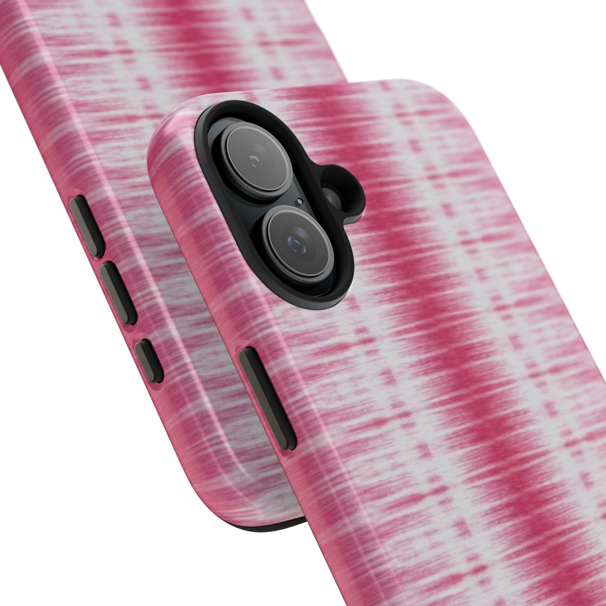 Pink Woven Texture iPhone Case