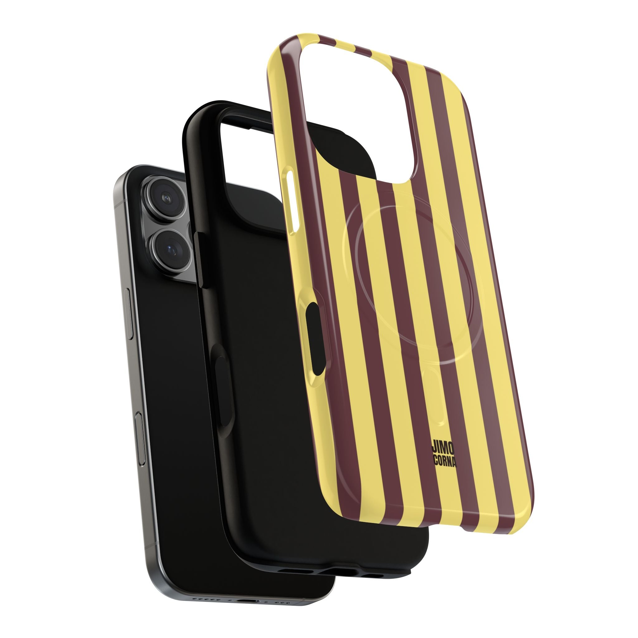 Bold Stripes MagSafe iPhone Case | Banana