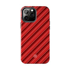 Angelina Stripes | Cherry - iPhone Case