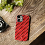 Angelina Stripes | Cherry - iPhone Case