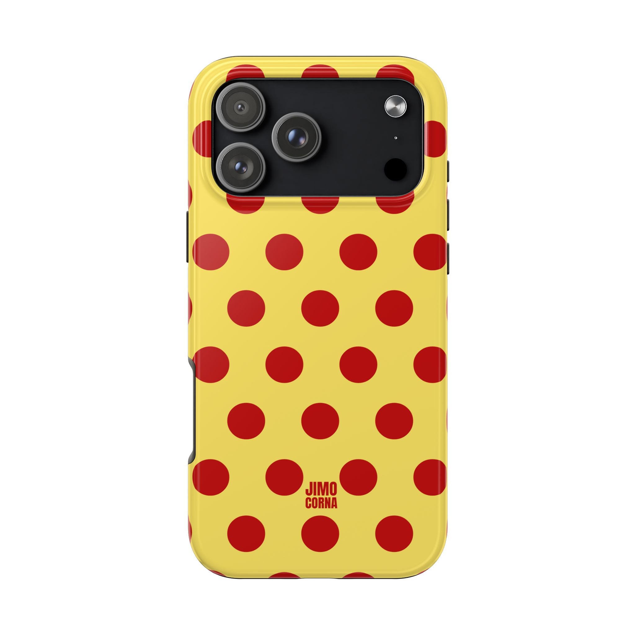 Big Polka Dot | Yellow and Red