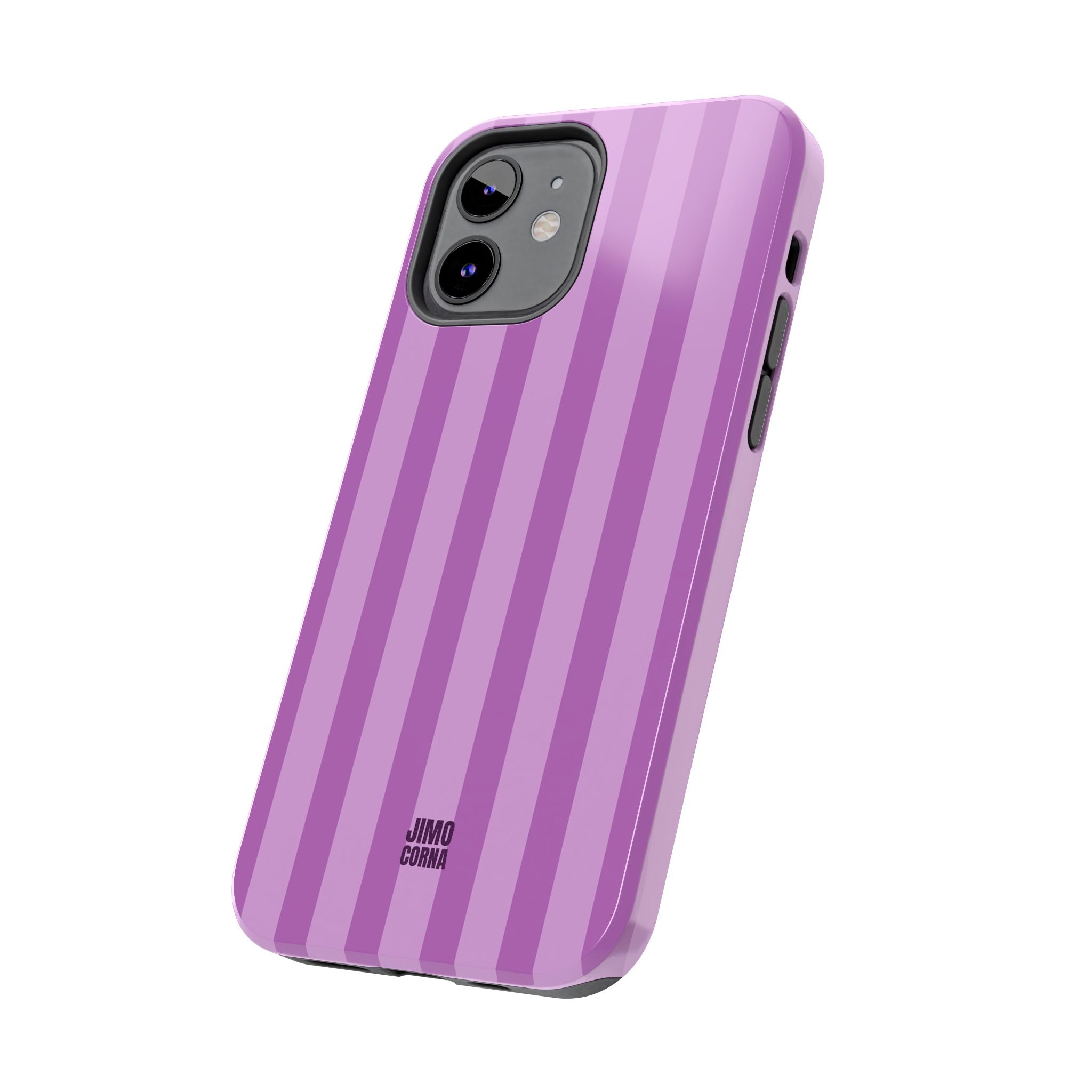 Bold Stripes iPhone Case | Plum