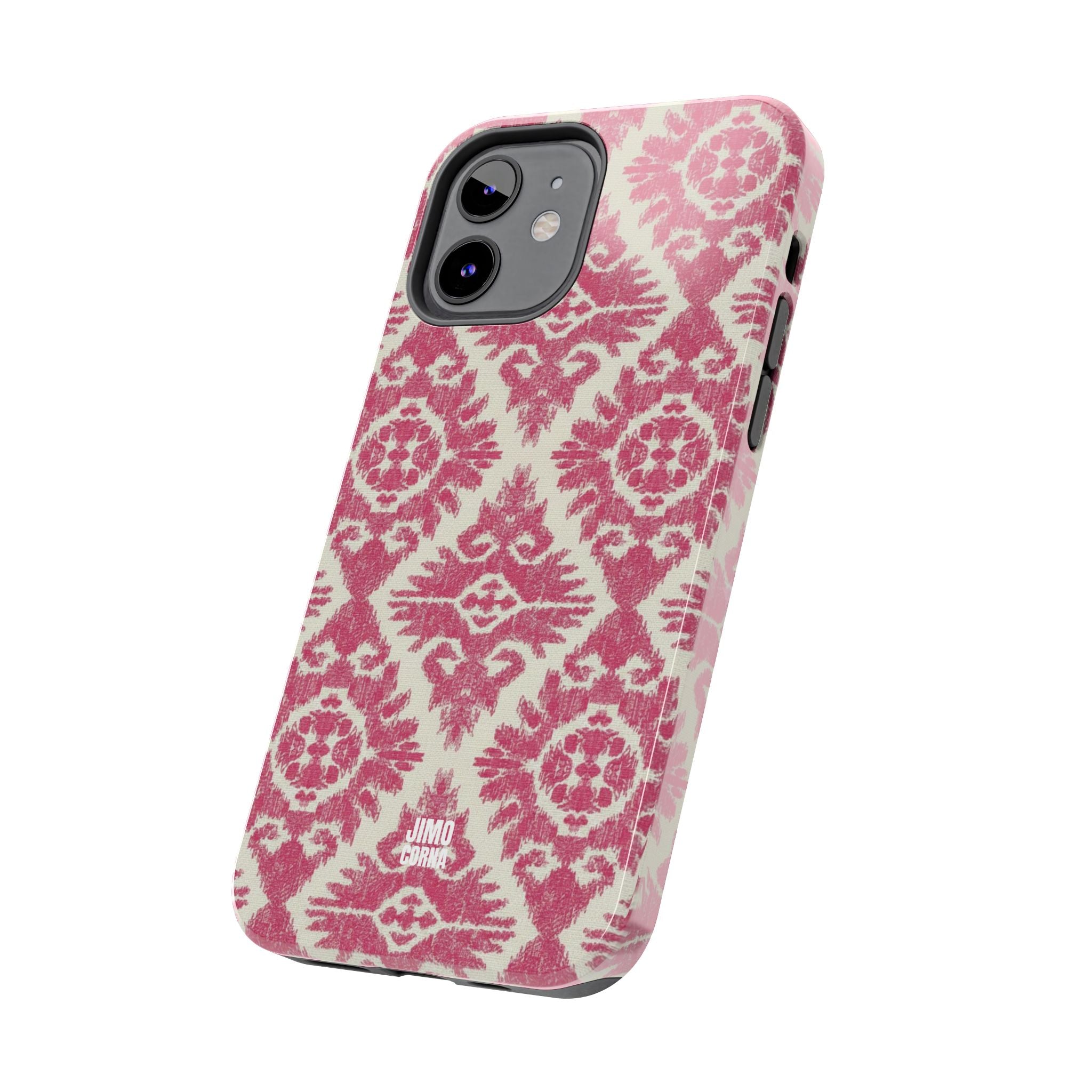 Damask iPhone Case | Pink