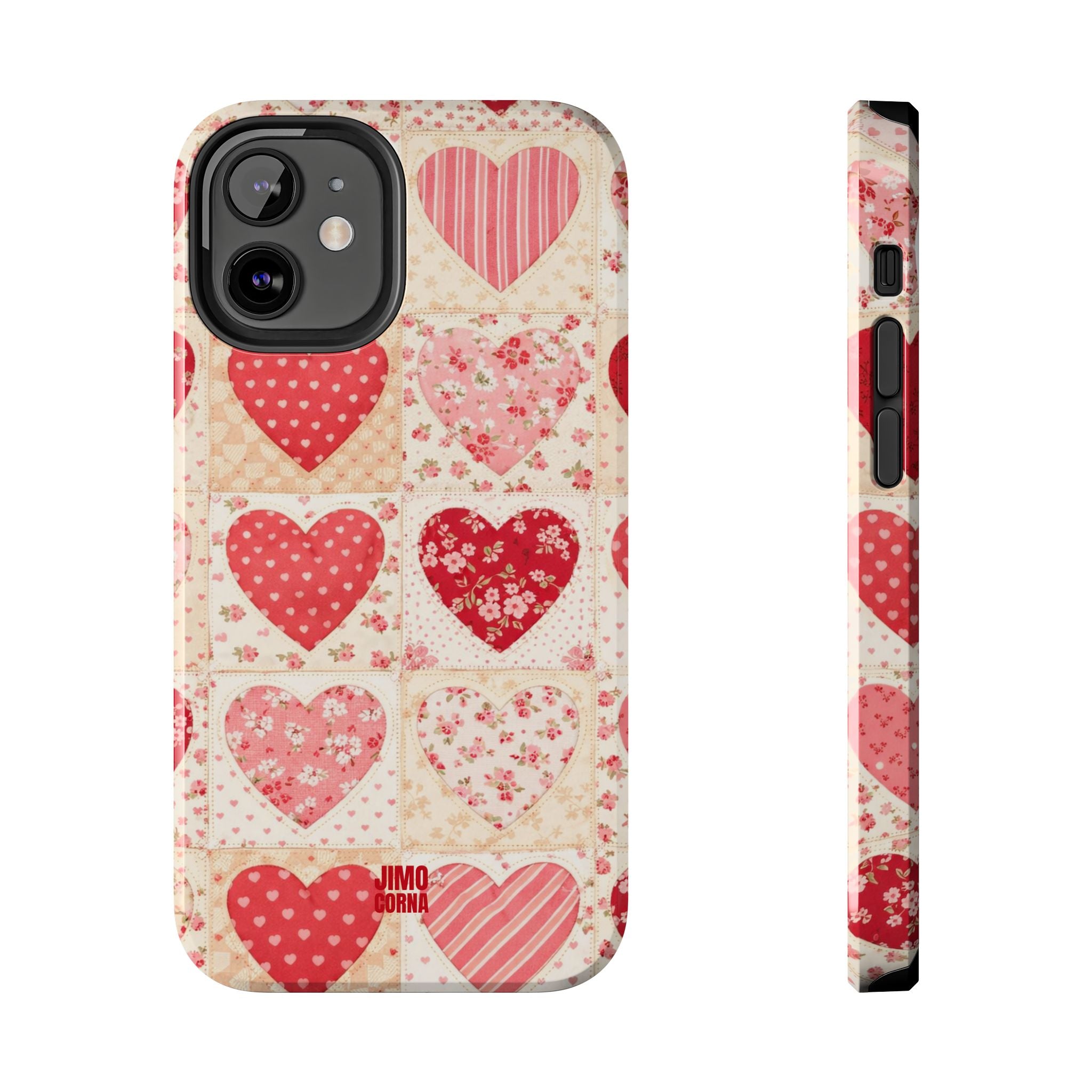 Sweetheart Patchwork iPhone Case