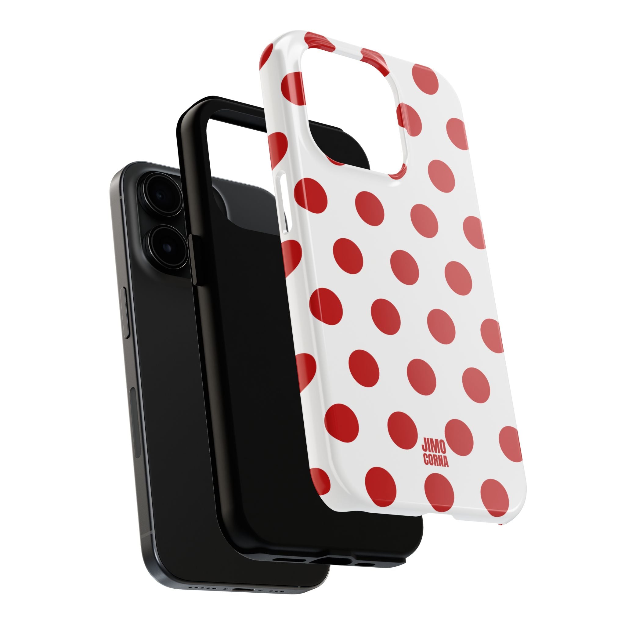 Big Polka Dot | White and Red