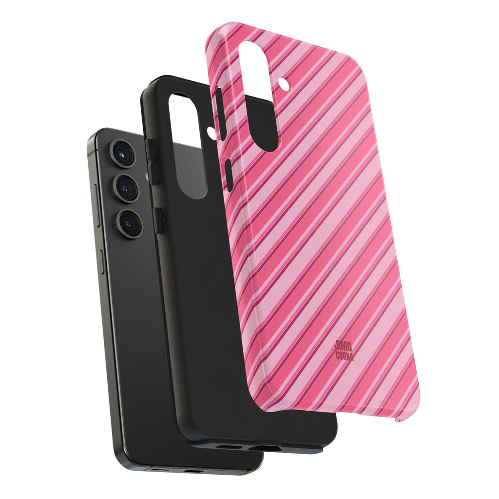 Angelina Stripes | Hot Pink - iPhone Case