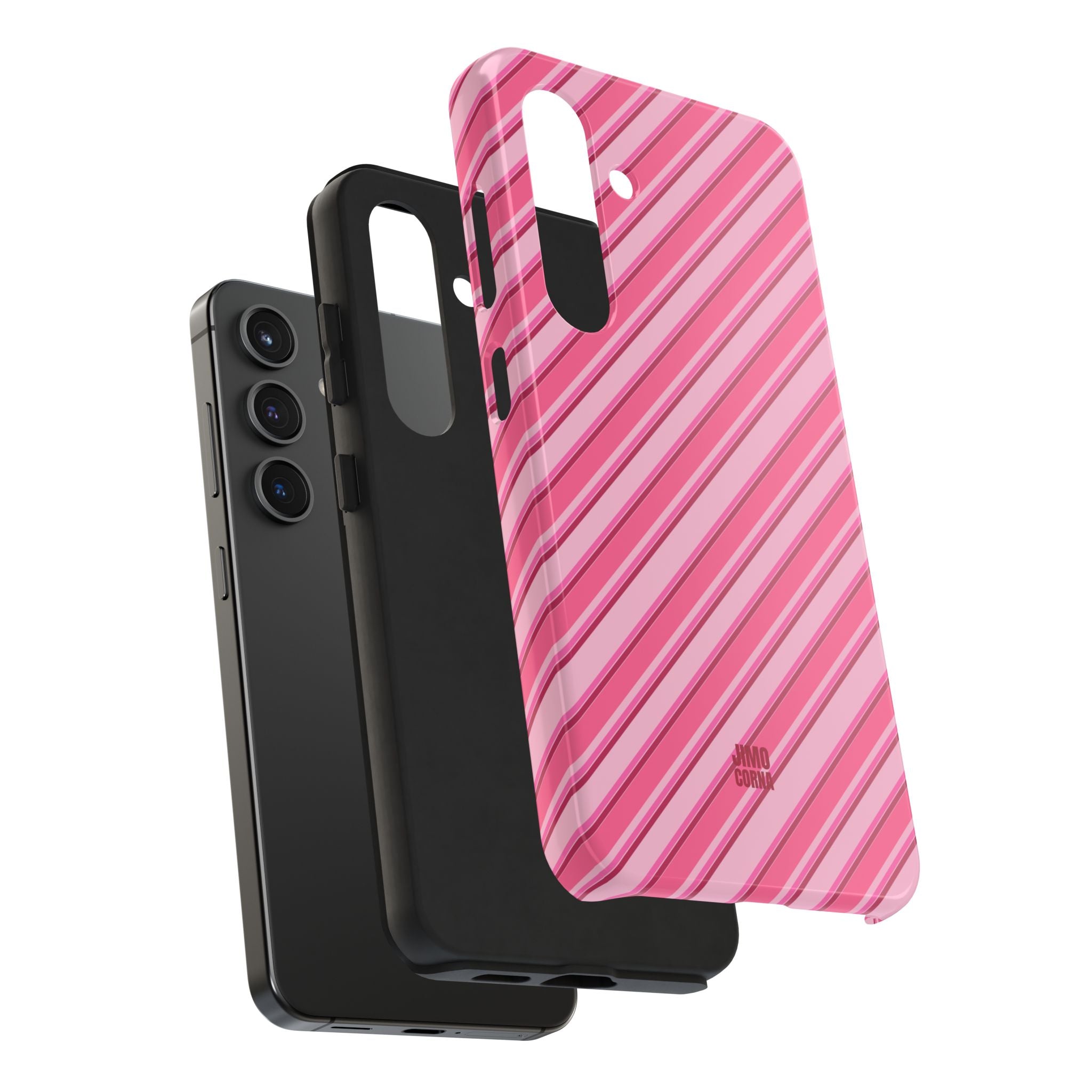 Angelina Stripes | Hot Pink - iPhone Case