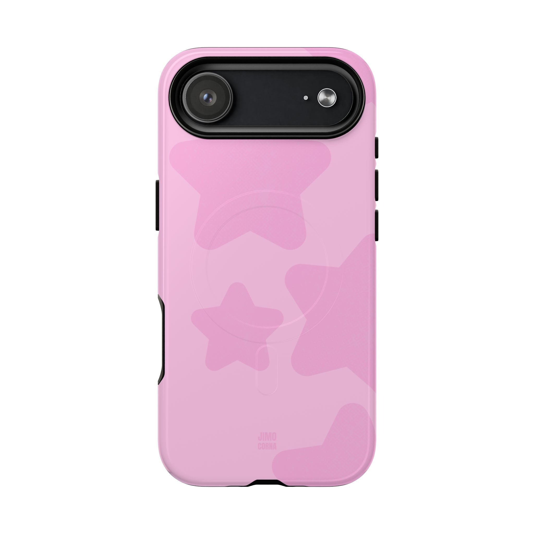 Baby Pink Bold Stars