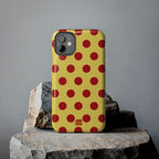 Big Polka Dot | Yellow and Red
