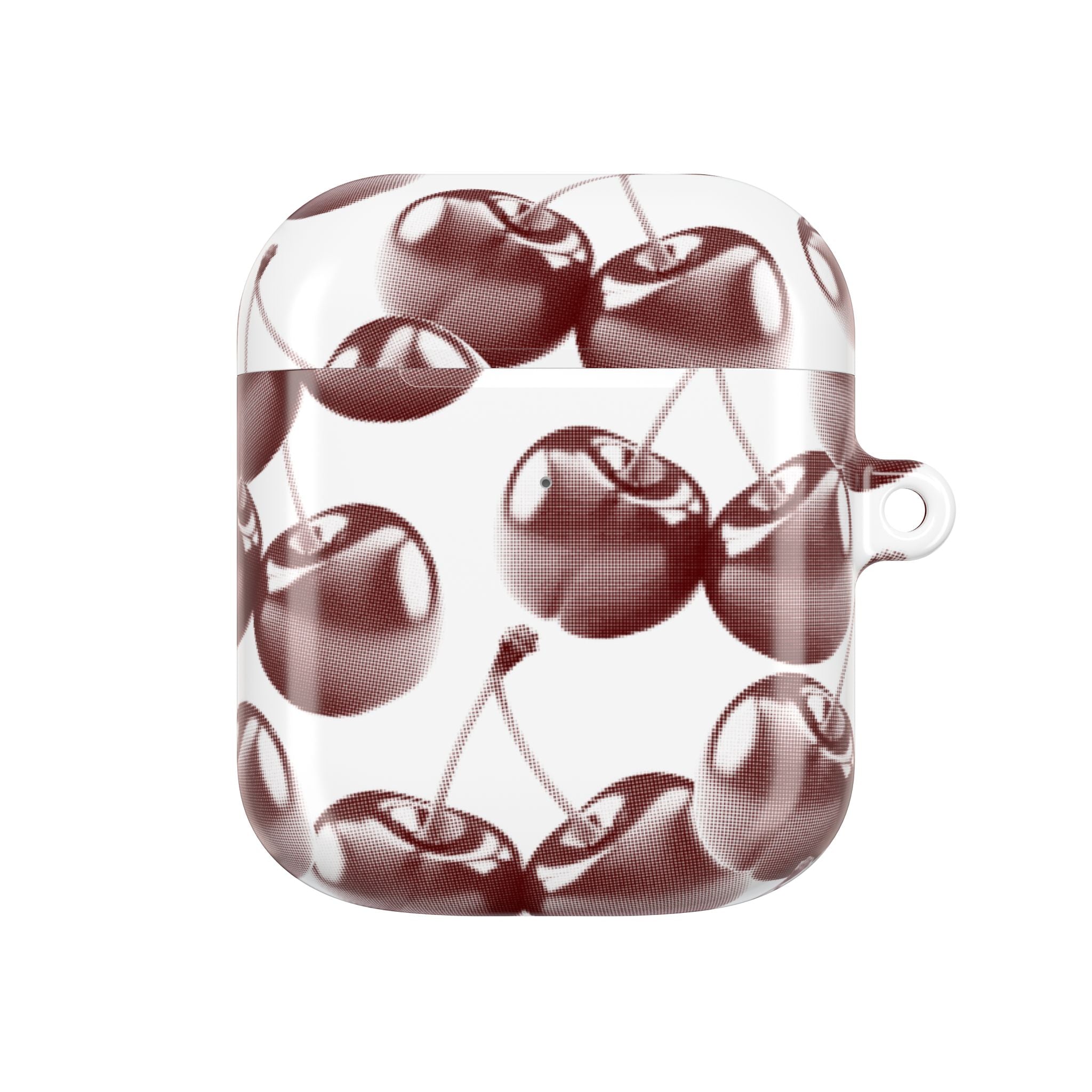 Red Retro Cherries AirPods Case