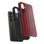 Bold Stripes Samsung Galaxy Case | Cherry
