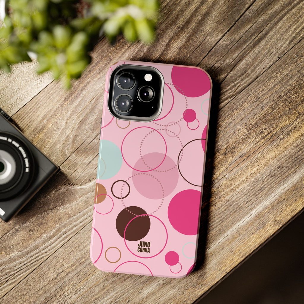 Spiral Pop iPhone Case | Pink