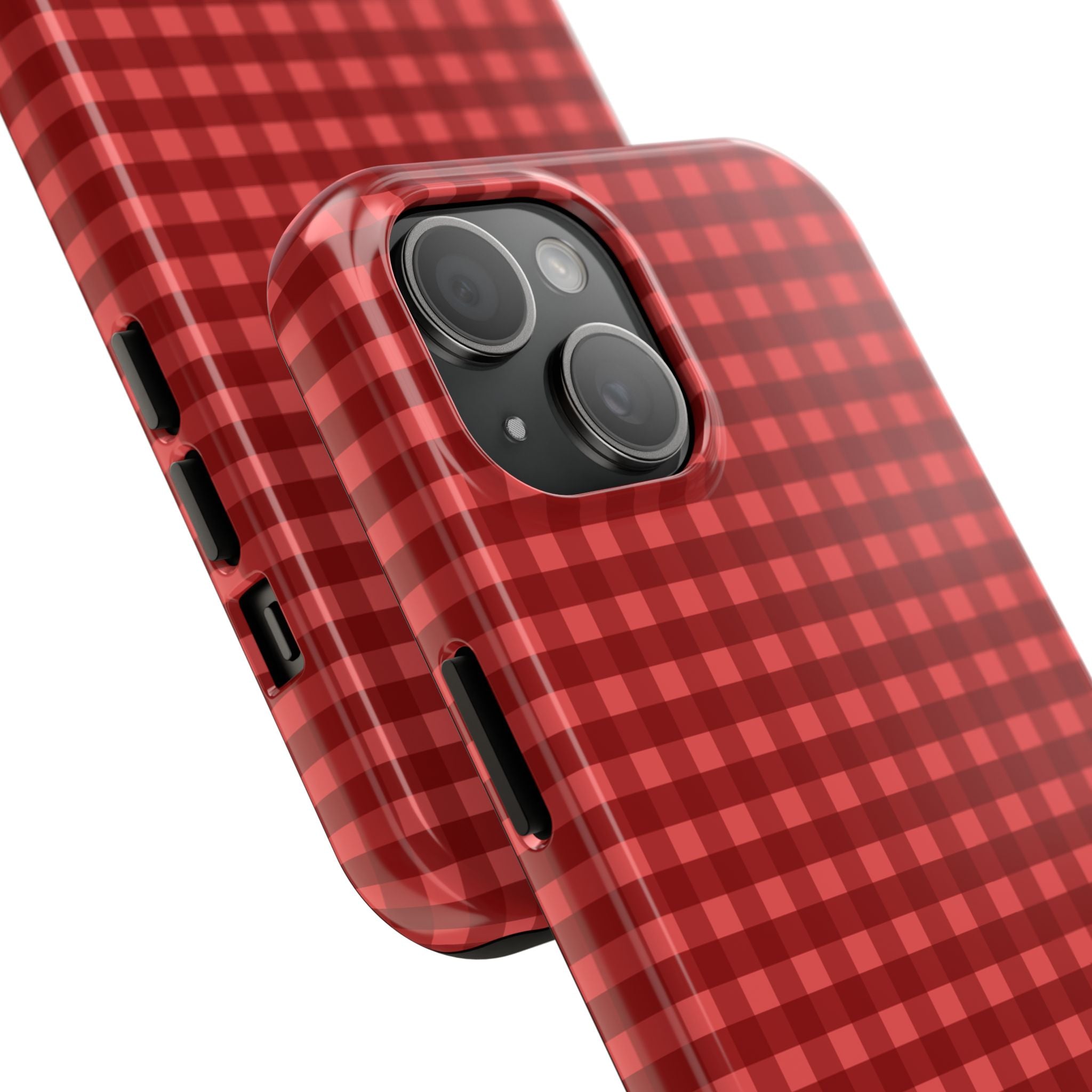 Farm Gingham iPhone Case | Red