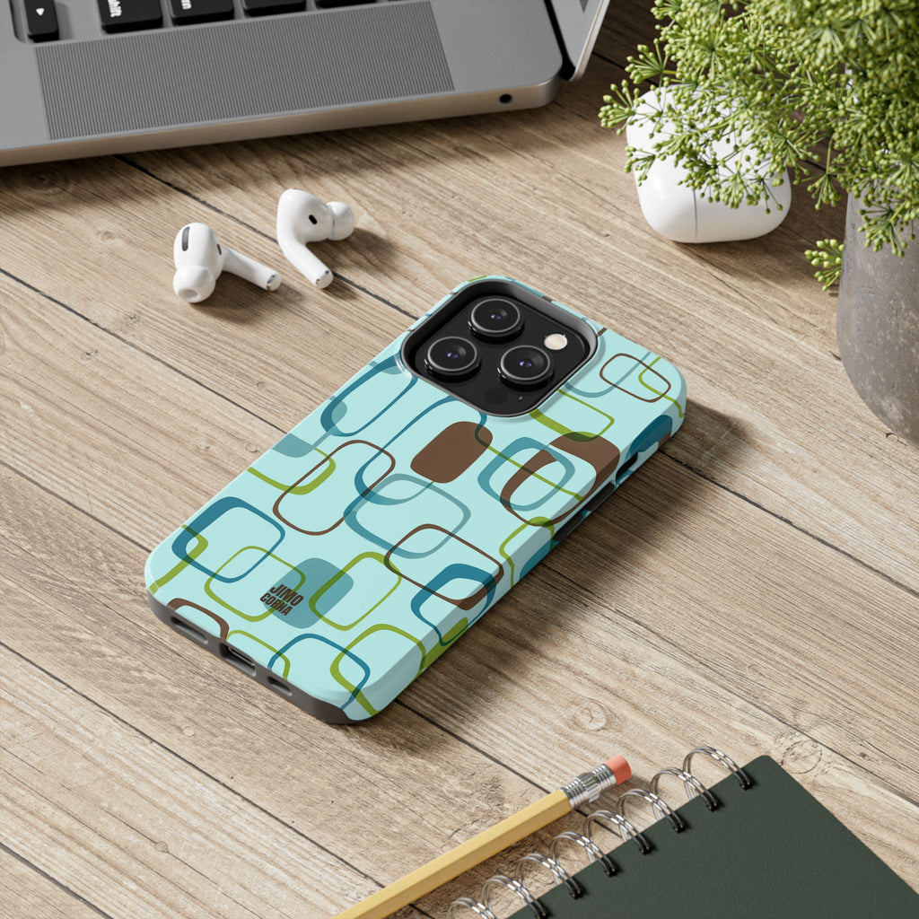 Coast Blocks iPhone Case | Mint