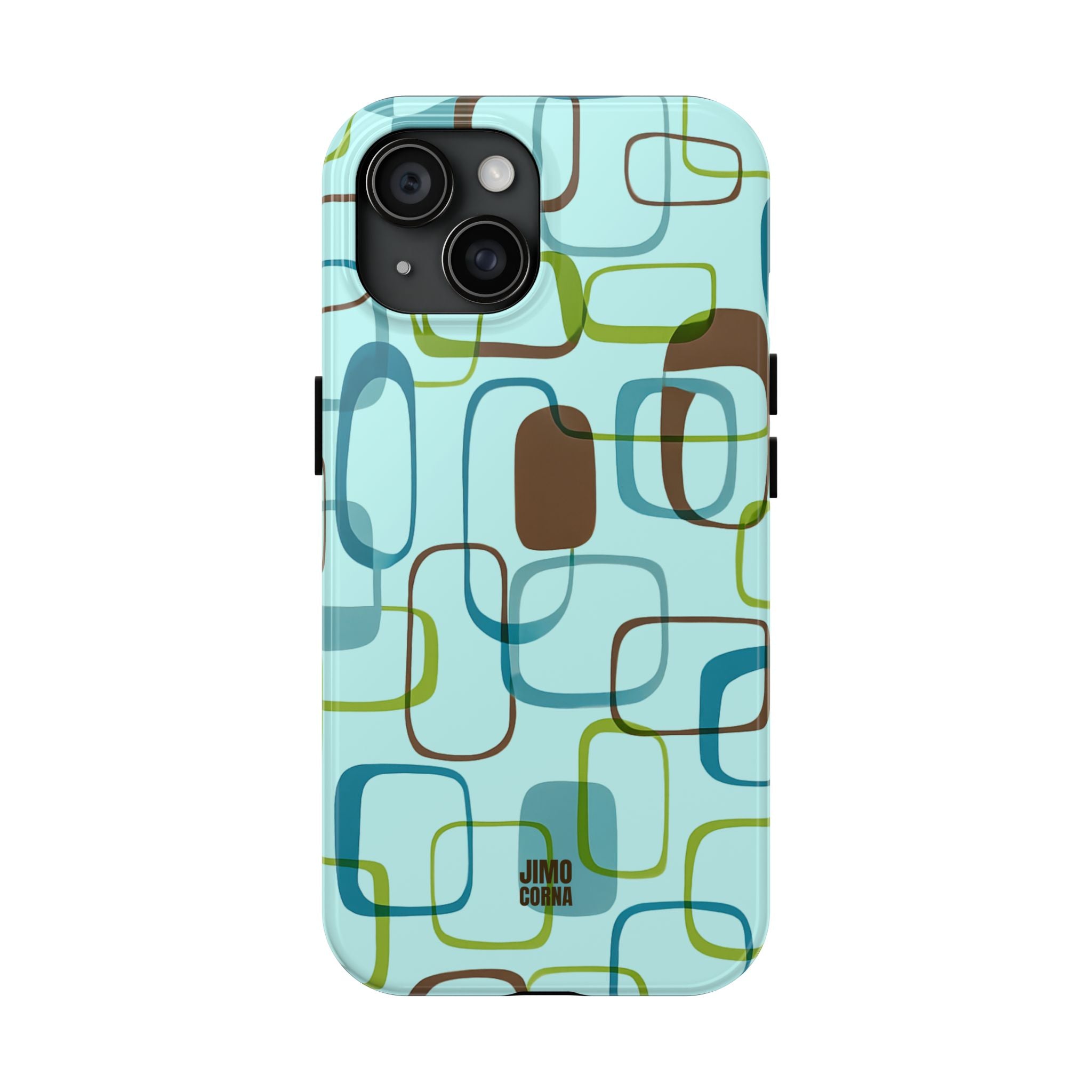 Coast Blocks iPhone Case | Mint